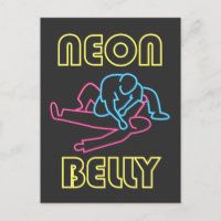 Jiu Jitsu, Brésilien : BJJ Neon Genou Sur Le Ventr