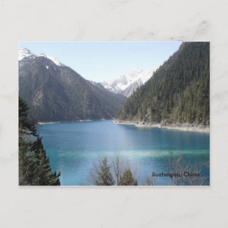 Carte Postale Jiuzhaigou, Chine