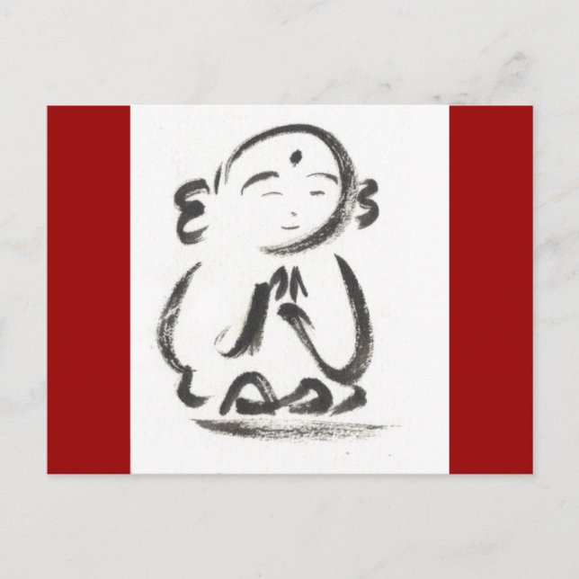 Carte postale Jizo Red (Devant)