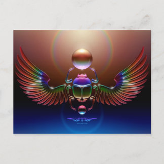 Carte Postale JMR - Crystal Scarab