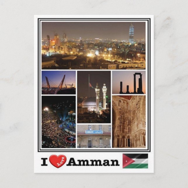Carte Postale JO Jordan - Amman - (Devant)