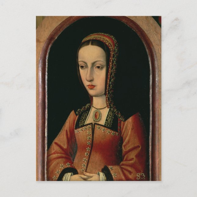 Carte Postale Joanna ou Juana `The Mad' de Castille (Devant)