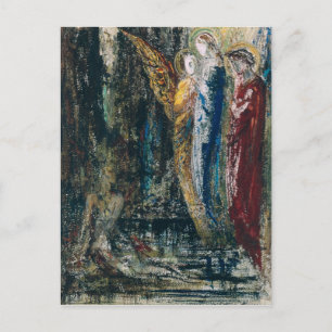 Carte Postale Job and the Angels, c.1890