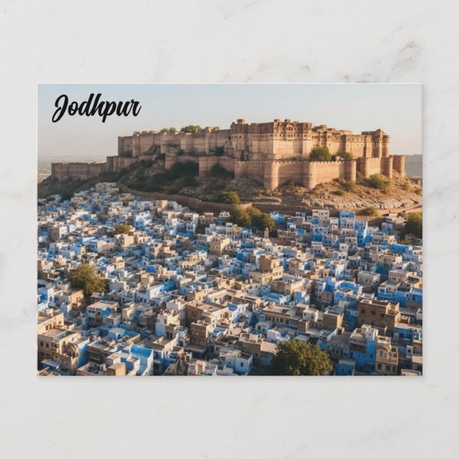 Carte Postale Jodhpur India (Devant)