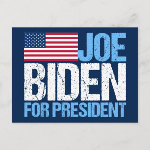 Carte Postale Joe Biden, président