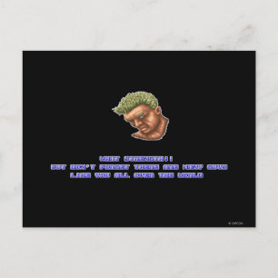 Carte Postale Joe KO'ed