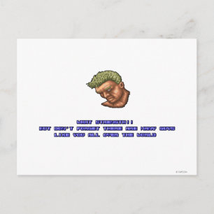 Carte Postale Joe KO'ed