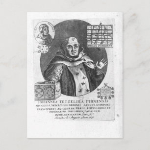 Carte Postale Johann Tetzel
