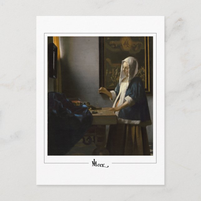 Carte Postale Johannes Vermeer #37 - Art (Devant)