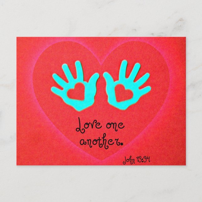 Carte Postale John 13:34 (Devant)