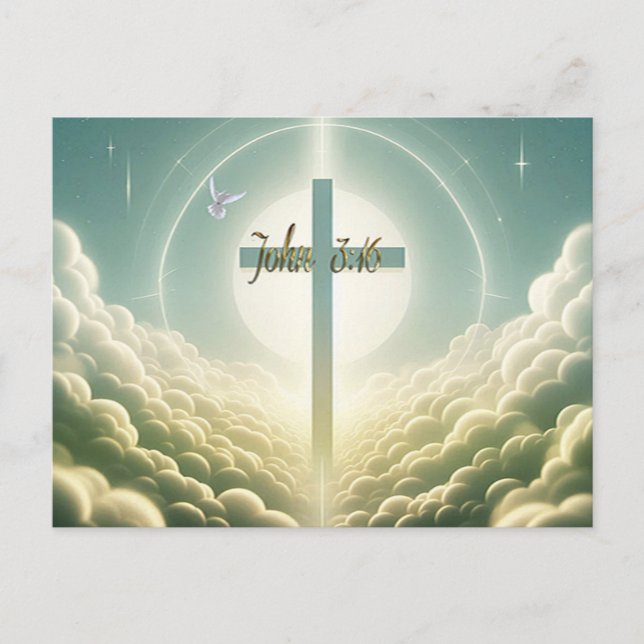 Carte Postale John 3:16 (Devant)