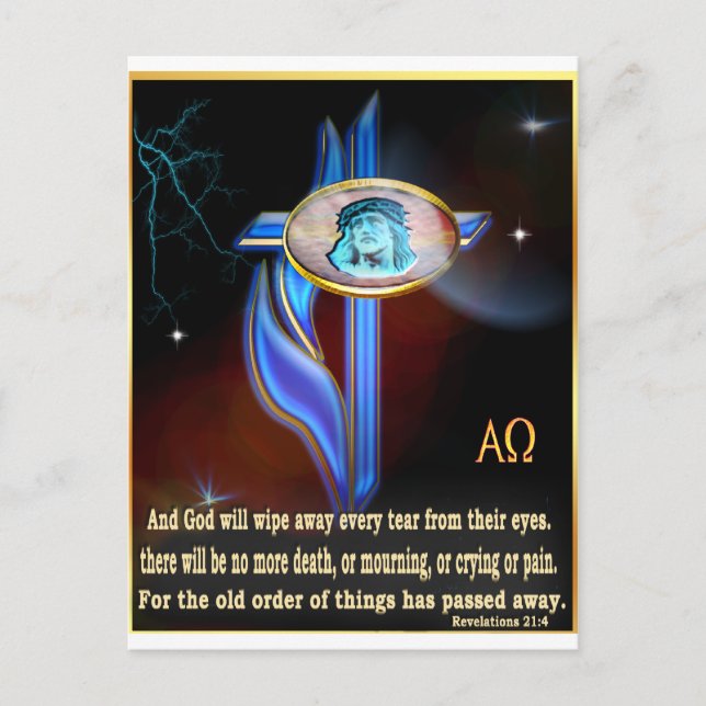 Carte Postale John 3:16 (Devant)