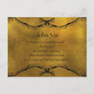 Carte Postale John 3:16