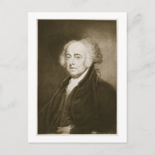 Carte Postale John Adams, 2e président des États-Unis