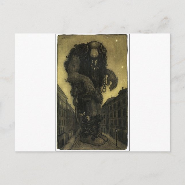 Carte Postale John Bauer (Devant)