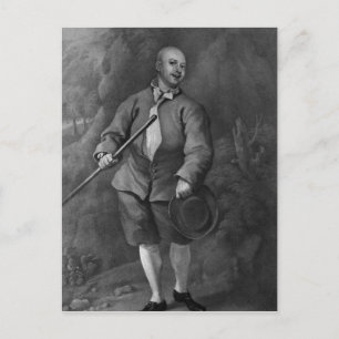 Carte Postale John Broughton, gravé par F. Ross, 1842