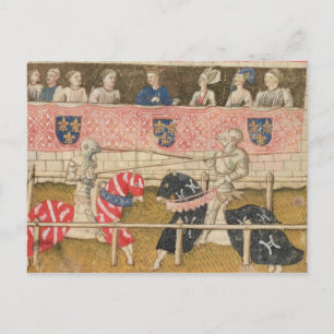 Carte Postale John Chalon d'Angleterre et Lois de Beul de France