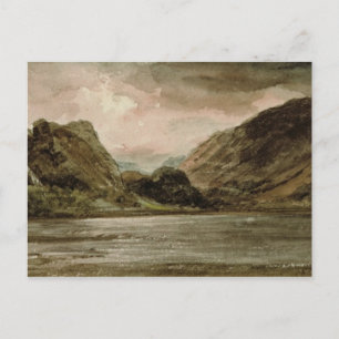 Carte Postale John Constable Derwentwater, Cumberland, c.1806