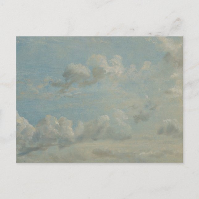 Carte Postale John Constable - Étude sur le nuage (Devant)