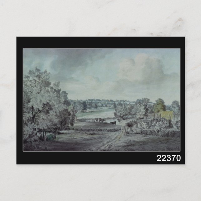 Carte Postale John Constable | La Vallée de la pierre (Devant)