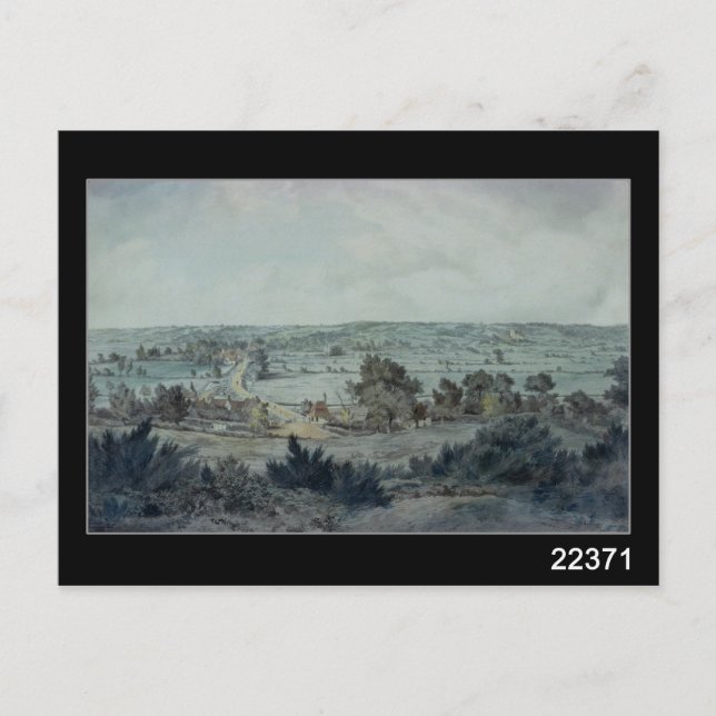Carte Postale John Constable | La Vallée de la pierre (Devant)