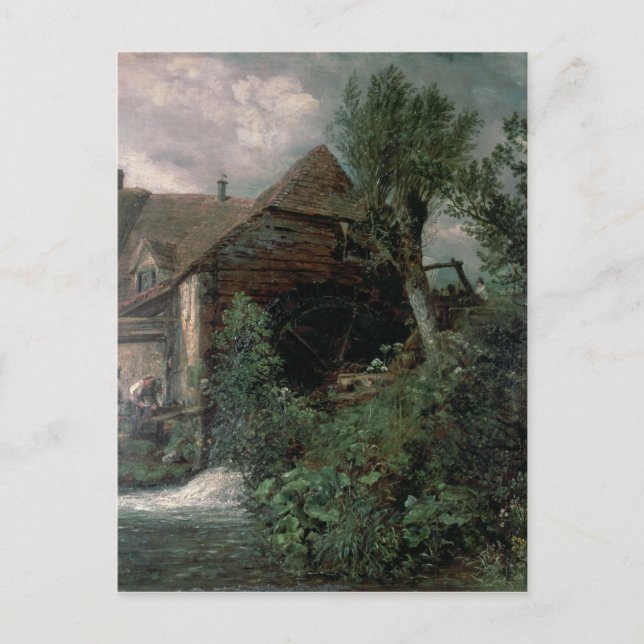 Carte Postale John Constable | Moulin à eau à Gillingham, Dorset (Devant)