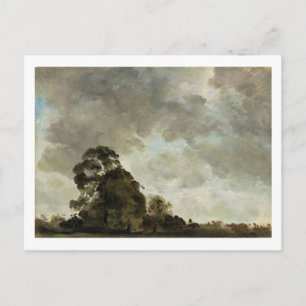 Carte Postale John Constable Paysage à Hampstead, Tree et
