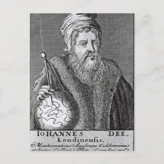 Carte Postale John Dee un Londonien (Devant)