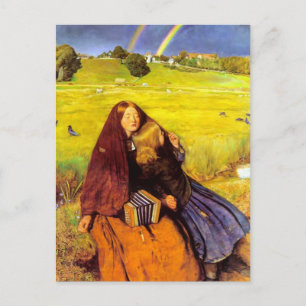 Carte Postale John Everett Millais - La fille aveugle