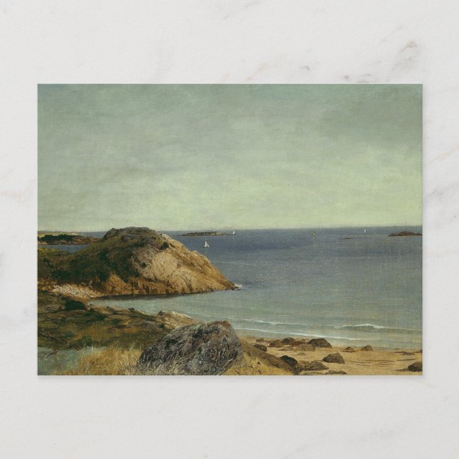 Carte Postale John Frederick Kensett - Côte des Rocheuses (Devant)