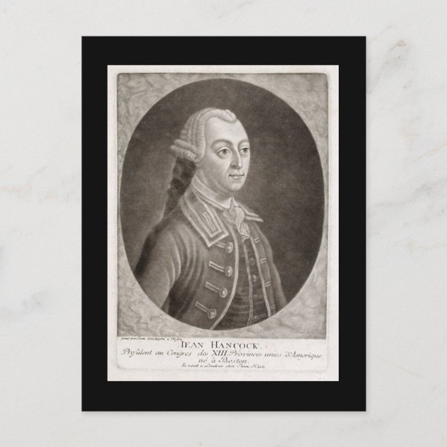 Carte Postale John Hancock (Devant)