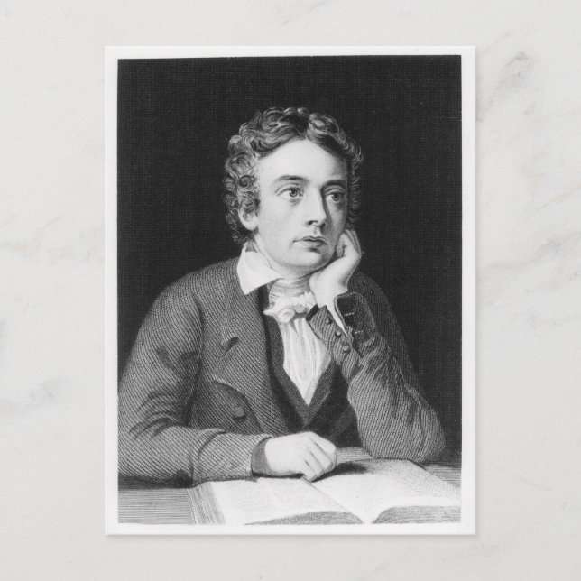 Carte Postale John Keats (Devant)