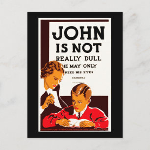 Carte Postale John N'Est Pas Vraiment Dur