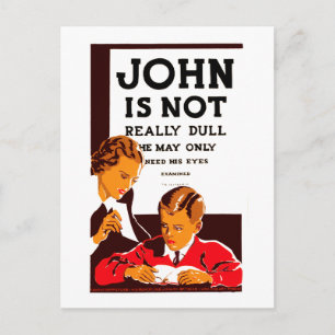 Carte Postale John n'est pas vraiment nul