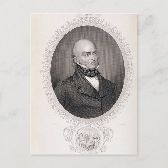 Carte Postale John Quincy Adams (Devant)