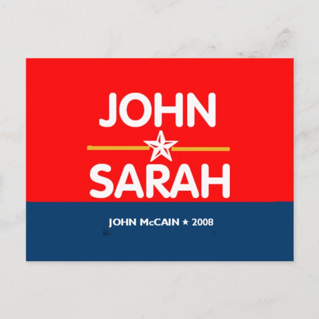 Carte postale John Sarah (Devant)