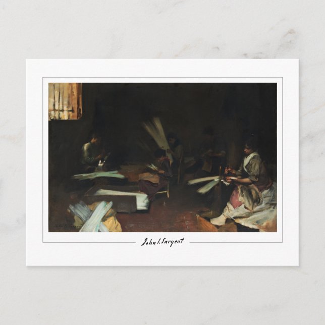 Carte Postale John Singer Sargent #14-2 - Beaux-Arts (Devant)