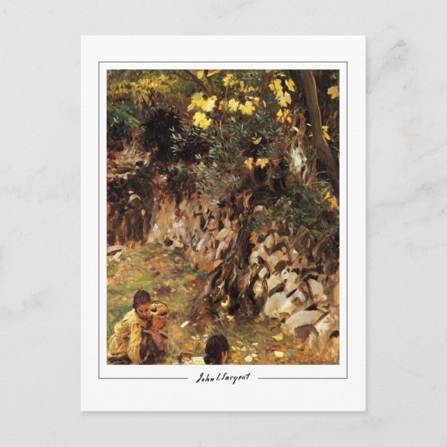 Carte Postale John Singer Sargent #20-2 - Beaux-Arts (Devant)