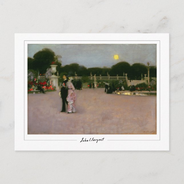 Carte Postale John Singer Sargent #5-2 - Art (Devant)