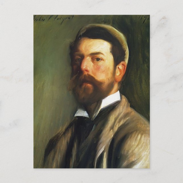 Carte Postale John Singer Sargent - Autoportrait (Devant)