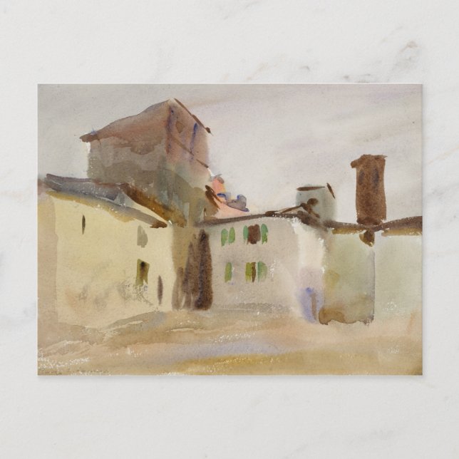 Carte Postale John Singer Sargent - Borgo San Lorenzo (Devant)