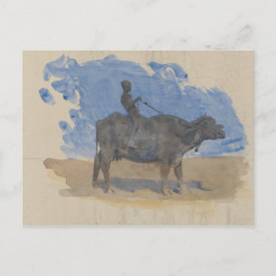 Carte Postale John Singer Sargent - Boy on Water Buffalo