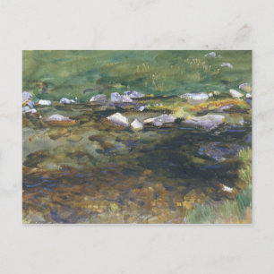 Carte Postale John Singer Sargent - Brook and Meadow