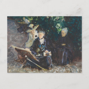 Carte Postale John Singer Sargent - Dans le Generalife