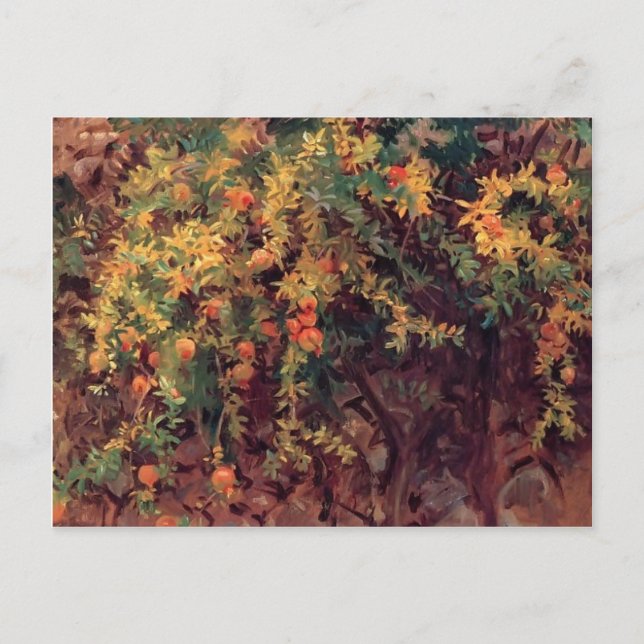 Carte Postale John Singer Sargent - grenades (Devant)