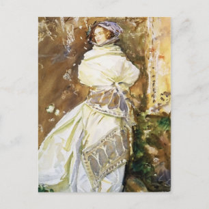Carte Postale John Singer Sargent : Le châle de Cashmere