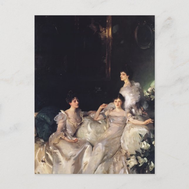 Carte Postale John Singer Sargent - Les soeurs Wyndham (Devant)