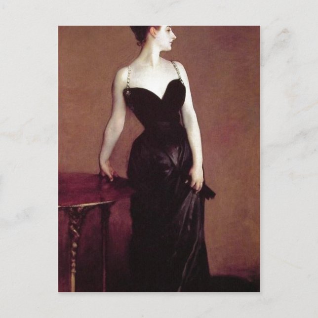 Carte Postale John Singer Sargent Madame X (Madame Pierre Gautre (Devant)