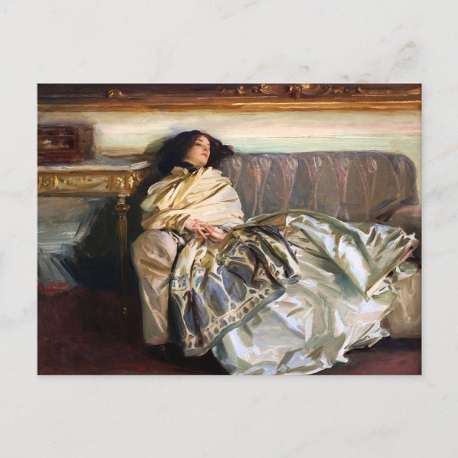 Carte postale John Singer Sargent Nonchaloir (Devant)