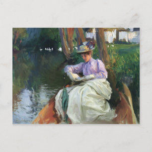 Carte Postale John Singer Sargent- Par la rivière